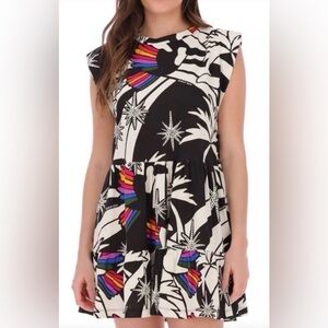 Farm Rio Toucan Mini Dress